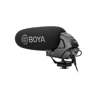 【BOYA 博雅】BY-BM3031 專業級相機機頂麥克風(東城代理商公司貨)