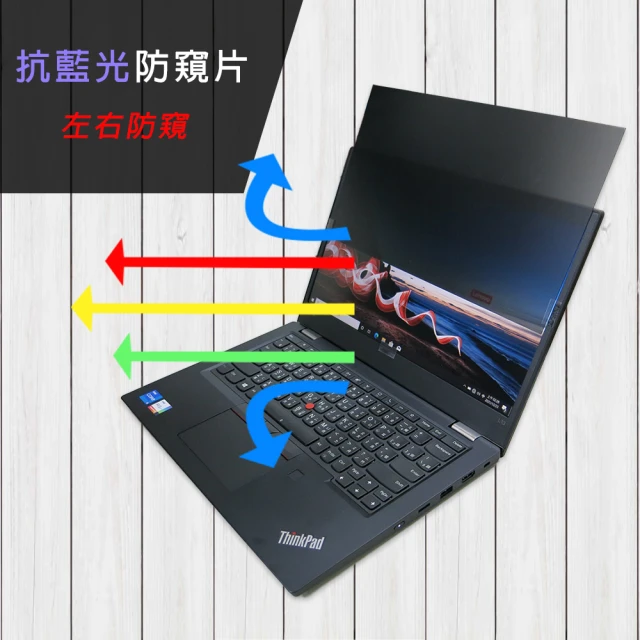 Ezstick Lenovo ThinkPad L13 Gen2 筆電用 防藍光 防窺片(左右防窺)