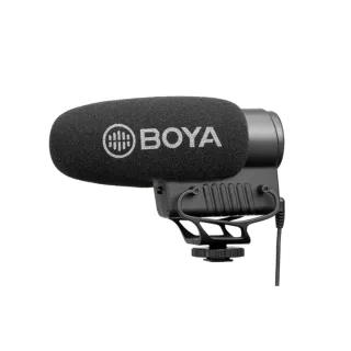 【BOYA 博雅】BY-BM3051S 專業級立體聲/單聲道槍型麥克風(東城代理商公司貨)