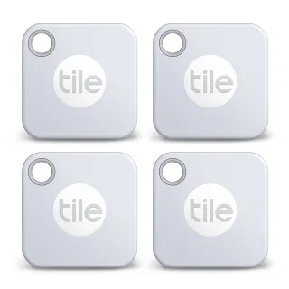 【Tile】防丟小幫手/定位防丟器/定位防丟器- Mate 3.0 可換電池 白 4PK
