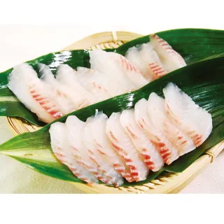 【新鮮市集】嚴選鮮切-真空鯛魚涮涮火鍋片12盤(200g/盤)