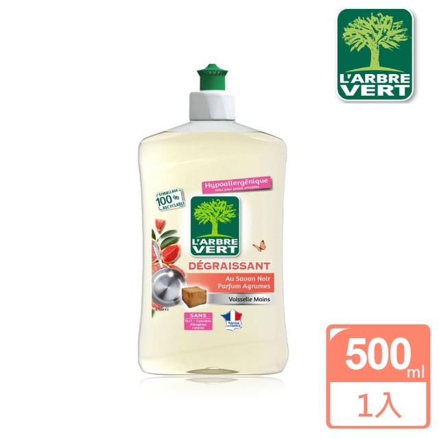 【綠活維】濃縮洗碗精-黑肥皂葡萄柚500ml