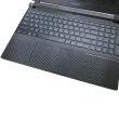 【Ezstick】GigaByte 技嘉 AORUS 15P KD YD XD XC 黑色卡夢紋機身貼(含上蓋貼、鍵盤週圍貼 共二張)