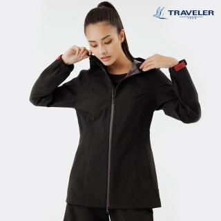 【TRAVELER 旅行者】女款防水抗UV外套 221TR105(防水外套)