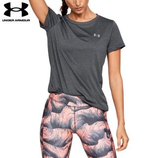 【UNDER ARMOUR】UA 女 Tech 短T-Shirt_1277207-090(灰)