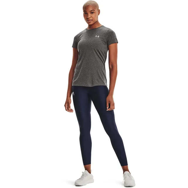 【UNDER ARMOUR】UA 女 Tech 短T-Shirt_1277207-090(灰)