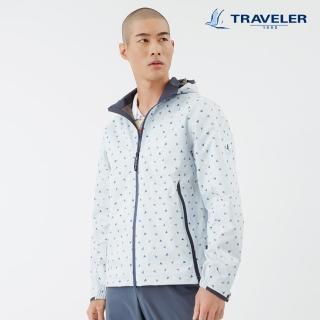 【TRAVELER 旅行者】男款Gore Tex Paclite防水抗UV外套_221TR101(防水外套/GORE TEX/PACLITE)