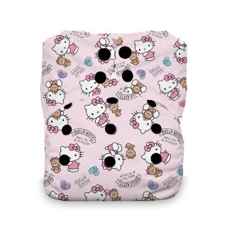 【Thirsties】乾爽有機棉一體式布尿布 壓扣款(三麗鷗Sanrio聯名款 HelloKitty Dear Bear系列)