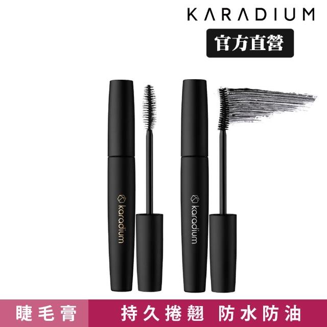 【Karadium】電眼美瞳防水睫毛膏(纖長捲翹濃密  長效防水抗暈染)