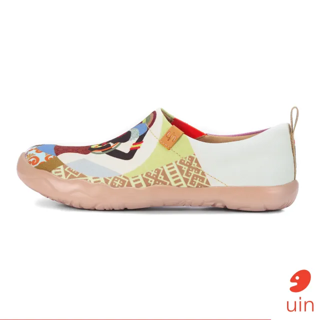 【uin】西班牙原創設計 女鞋 娜慕琳達彩繪休閒鞋510201202(彩繪)