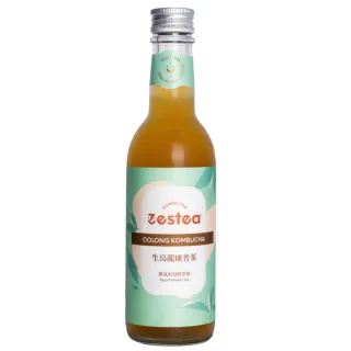 【Zestea Kombucha】生烏龍康普茶 300ML*12瓶(無添加、富含益生菌)