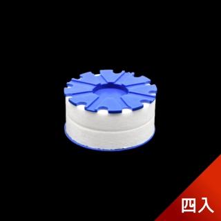 【Dagebeno荷生活】韓式洗臉臺水龍頭濾水器過濾器超值組 4個濾芯(不含過濾器)