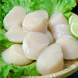 【新鮮市集】北海道生食級特大滿足鮮干貝2包(250g/包)
