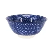 【YU Living 信歐傢居】日式復古藍陶瓷大碗三件組 湯碗(三件一組 /3款/ 630ml)