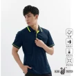 【遊遍天下】MIT台灣製男款抗UV防曬涼感吸濕排汗機能POLO衫(M-5L)
