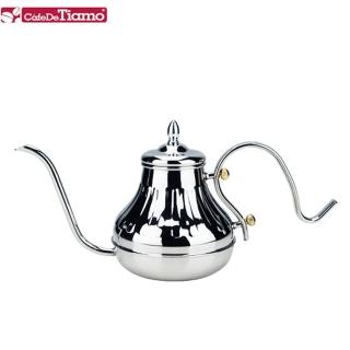 【Tiamo】1301 不鏽鋼細口壺鏡光 0.7L(HA8572)