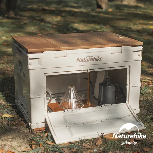 【Naturehike】凌越收納箱專用 核桃木折疊桌板 SNX01(台灣總代理公司貨)