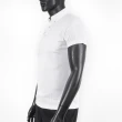 【YONEX】Yonex 男 Polo衫 短袖 上衣 運動 網球 抗靜電 舒適 透氣 運動 休閒 訓練 白黑(10455EX011)