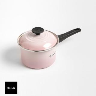 【HOLA】Le Creuset琺瑯單柄調理鍋16cm貝殼粉