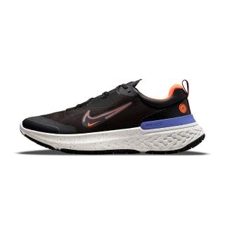 【NIKE 耐吉】React Miler 2 Shield 男鞋 黑色 防潑水 緩震 透氣 運動 慢跑鞋 DC4064-003