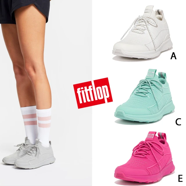 FitFlop VITAMIN FF KNIT SPORTS TRAINERS 全新繫帶運動休閒鞋-女(共6款)