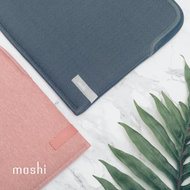 【moshi】Pluma for MacBook Pro 14吋 輕薄筆電內袋(防震/2021 Macbook Pro 14適用)