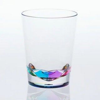 【NITORI 宜得利家居】彩虹水杯 RAINBOW 300ML(彩虹水杯 RAINBOW)