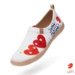 【uin】西班牙原創設計 男鞋 愛的腳踏車彩繪休閒鞋M1010021(彩繪)