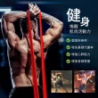 【Jo Go Wu】瑜珈健身阻力帶15-35磅-2入組(拉力帶/彈力帶/瘦身帶/美臀帶/腿部訓練)