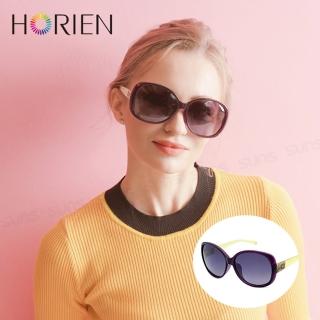 【HORIEN 海儷恩】簡約鑲鑽浪漫偏光太陽眼鏡 抗UV400(HN 1207 H01)