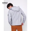 【AIGLE】男 超輕量防潑外套(AG-1P112A110 灰色)
