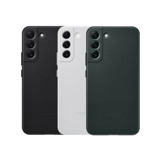 【Samsung 三星】Galaxy S22+ 5G 原廠皮革背蓋