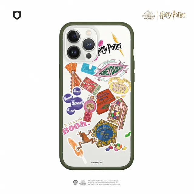 【RHINOSHIELD 犀牛盾】iPhone 13 mini/13 Pro/Max Mod NX手機殼/Sticker-蜂蜜公爵糖果店(哈利波特)