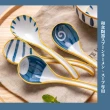 【餐廚用品】日式陶瓷湯匙拉麵喝湯專用1入(湯勺 湯杓 餐具 圓匙 廚房 吃麵匙 拉面勺子 日式小勺子)