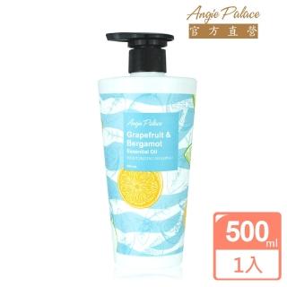 【AngiePalace 安婕絲】葡萄柚與佛手柑蓬鬆保濕精油洗髮精 500mL(乾燥/一般髮質適用)