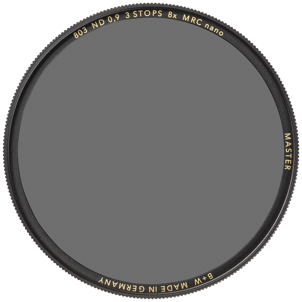 �捷新總代理供應MASTER 803 77mm MRC nano奈米鍍膜減光鏡，ND8減3格，採用肖特schott鏡頭濾鏡，適合攝影裝置與相機使用，提供優質光學表現與高透光率。