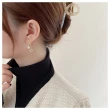 【HaNA 梨花】韓國質感出眾．精緻款四葉草鑲鑽耳環