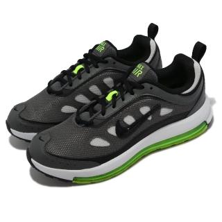 【NIKE 耐吉】休閒鞋 Air Max AP 男鞋 深灰 黑 螢光綠 全氣墊 緩震 運動鞋(CU4826-006)