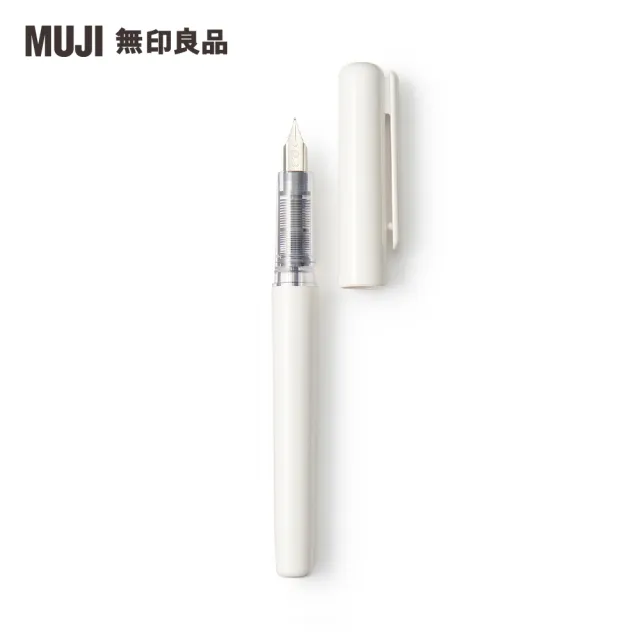 【MUJI 無印良品】聚碳酸酯鋼筆.黑