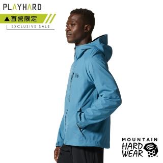 【Mountain Hardwear】Stretch Ozonic☆ Jacket Men 輕量彈性防水連帽外套 男款 裡海藍 #1985741
