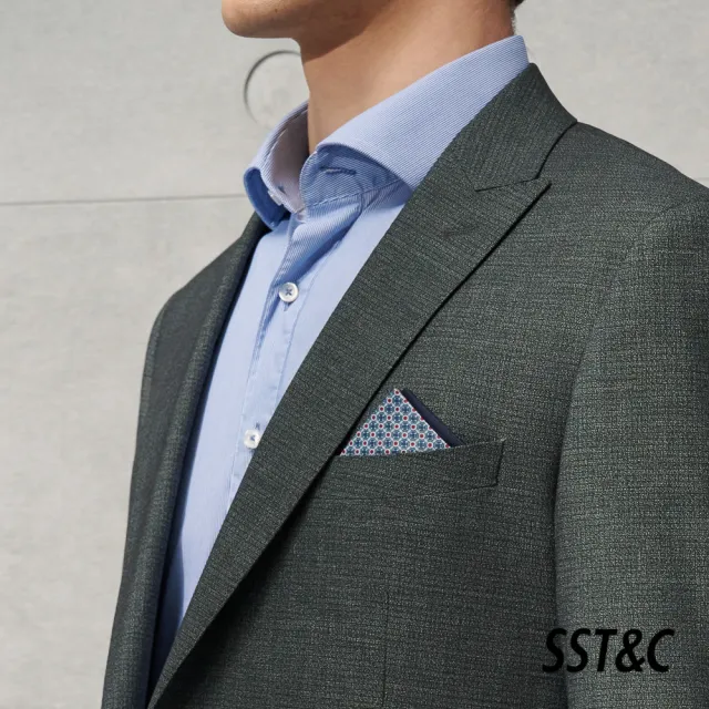 【SST&C】灰色紋理修身西裝0112203003(換季65折)