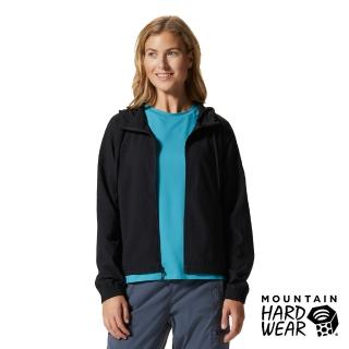 【Mountain Hardwear】Sunshadow Full Zip Women 防曬透氣連帽外套 女款 黑色 #1982601