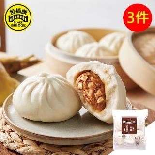 【黑橋牌】黑豬筍香肉包6粒裝3件組(臺灣黑豬肉/爽脆筍丁/皮薄肉多)