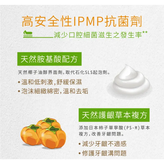 【Smiling 百齡】Pure淨護齦牙膏-草本薄荷110g(95%成份源自天然)