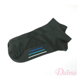 【Daima 黛瑪】3雙入 MIT台灣製EOT科技防霉抗菌除臭的運動襪子/男女襪/運動襪
