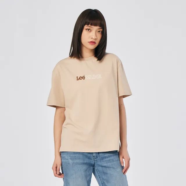 【Lee】出清品-女裝 短袖T恤 / GIRL SKATE 共2色 Boyfriend版型(LL22003097W / LL220030K11)
