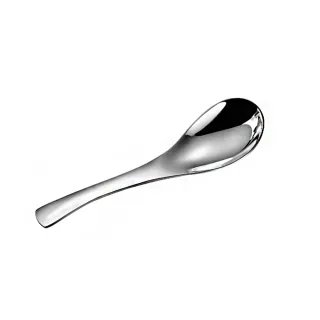 【瑞典廚房】304不鏽鋼 小湯勺 餐勺 飯勺 湯匙 一體成型 易清洗(13.5cm 2入組)