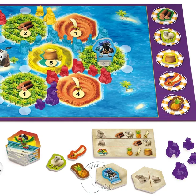 【新天鵝堡桌遊】卡坦島兒童版 CATAN JUNIOR(全家一起來)
