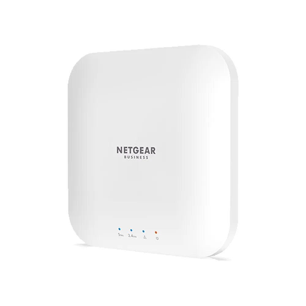 【NETGEAR】WiFi 6 雙頻 AX1800 商用 支援PoE供電 無線延伸器 (WAX214) *吸頂壁掛式