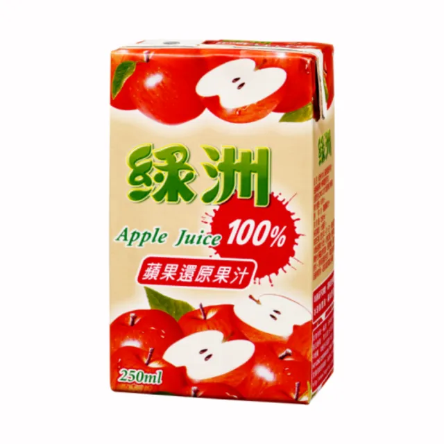 【黑松】綠洲100% 蘋果綜合還原果汁 PKL250mlx24入/箱